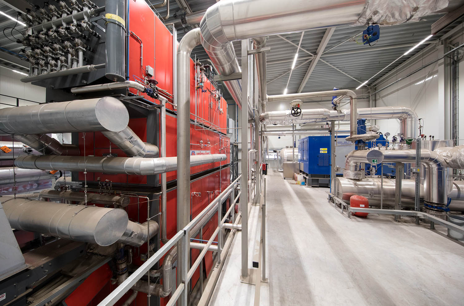 Hoppenbrouwers Techniek werkte mee aan een project in de biomassacentrale bij Dongen Pallets