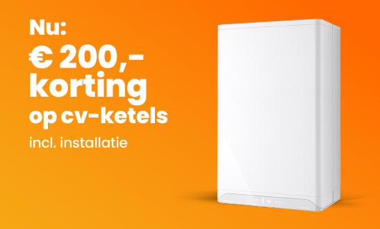 cv-ketel kopen met korting