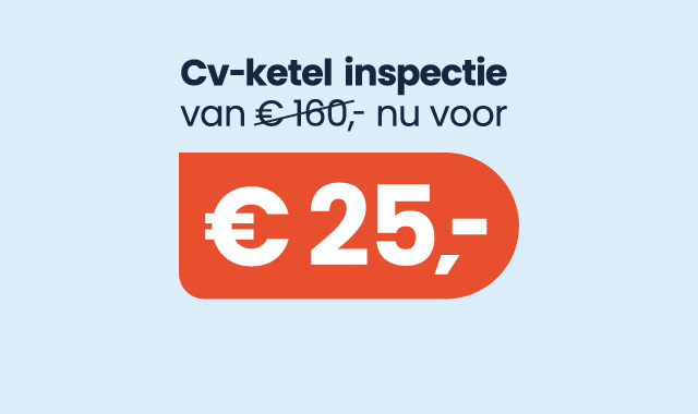 Cv-ketel APK-weken actieprijs